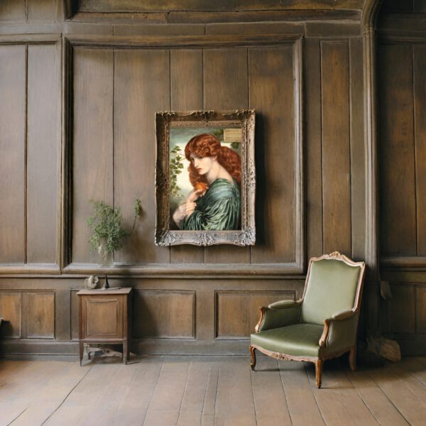 Art Nouveau, Woman with Red Hair